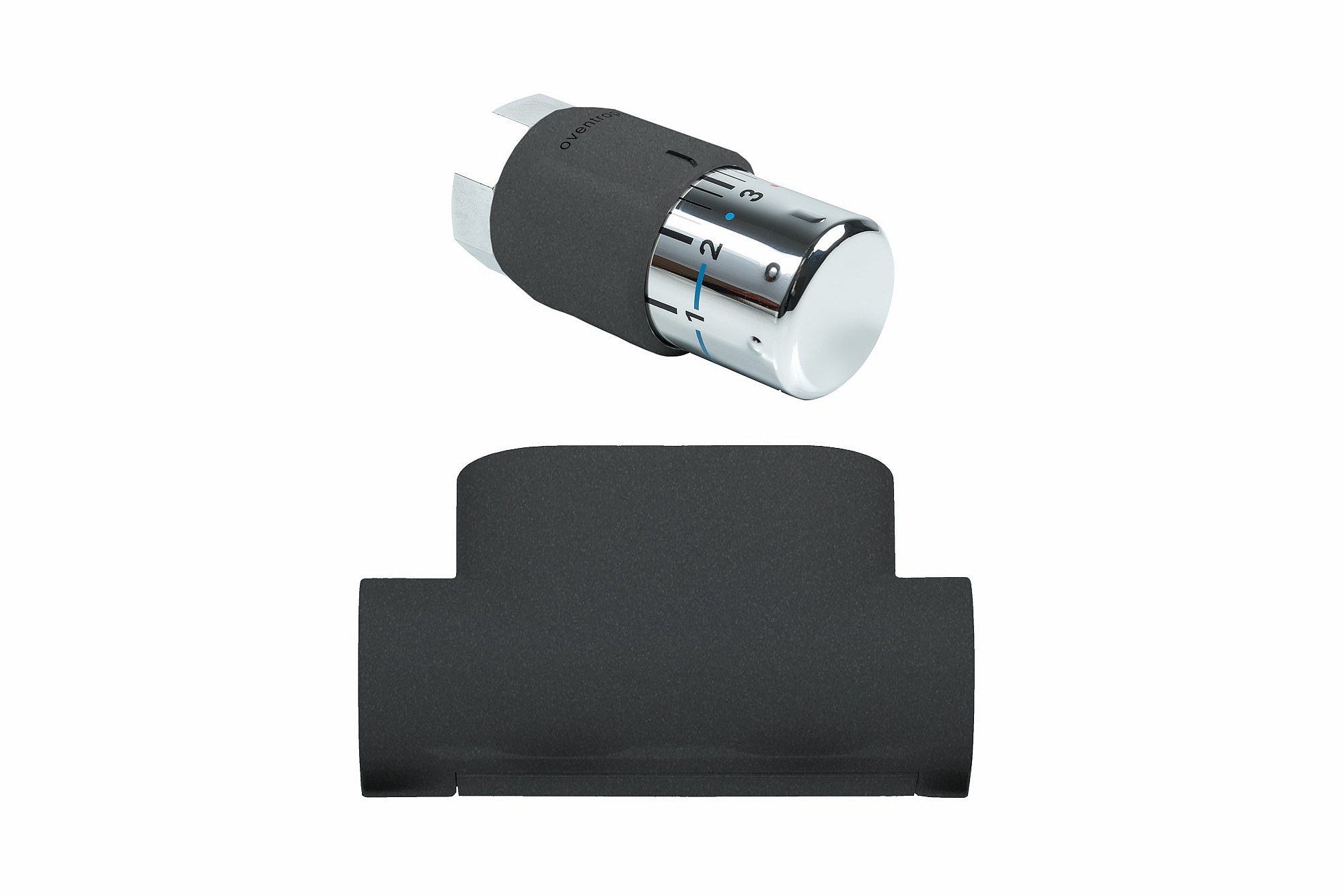 Ventihahnblock-Kombiset Eckform | Anthracite Grey