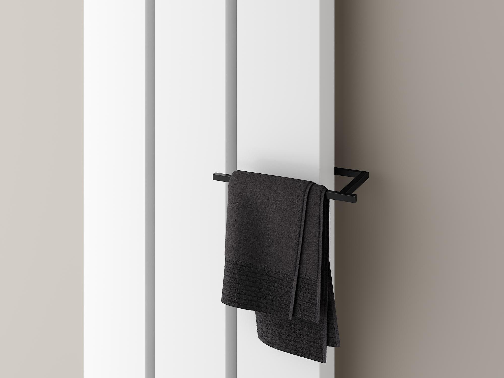 Short rail for Kermi Decor-Arte Plan designer and bathroom radiators.