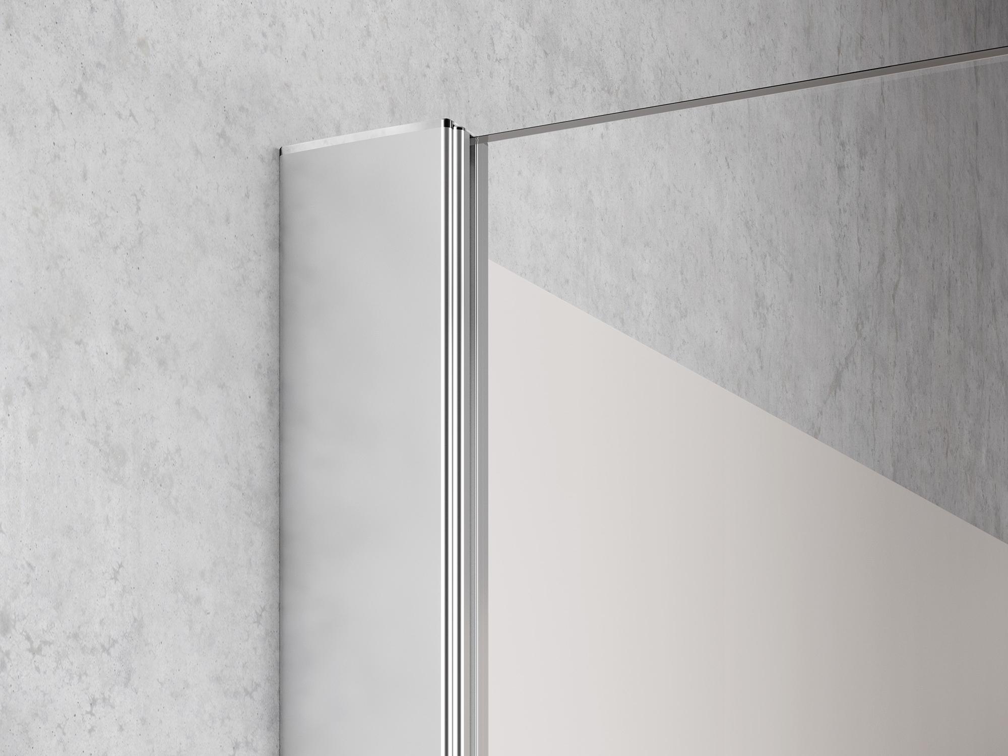 Kermi shower enclosure, LIGA wall profile