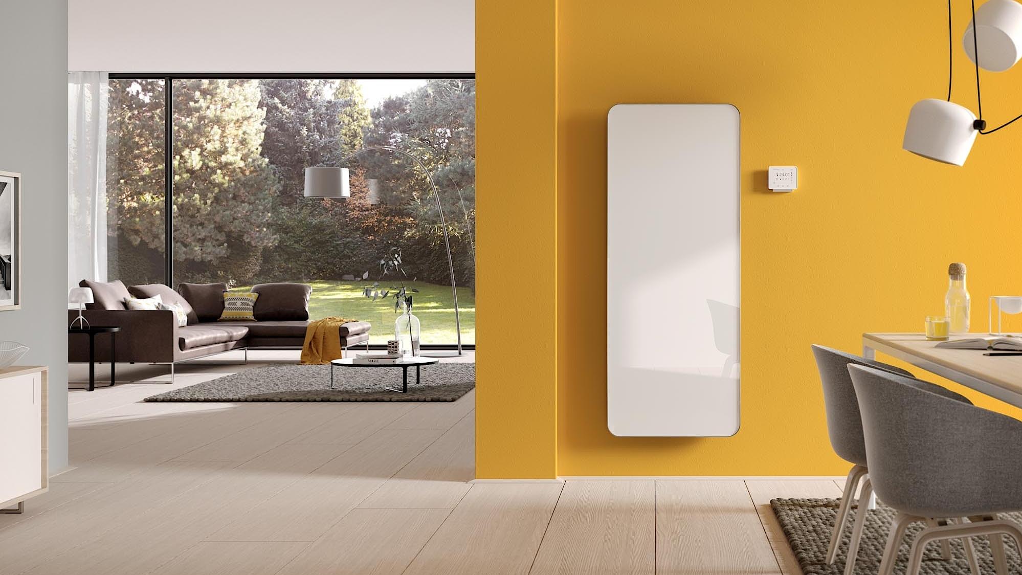 Kermi Elveo design and bathroom radiators – infrared radiators with all-electric operation.