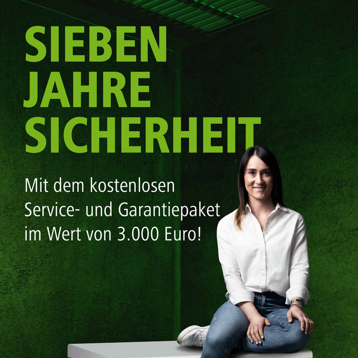 Garantiepaket - 7 Jahre Garantie