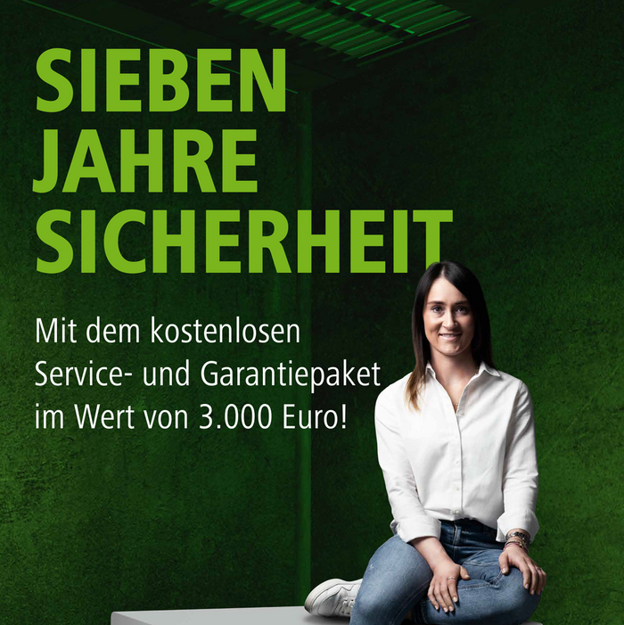 Garantiepaket - 7 Jahre Garantie