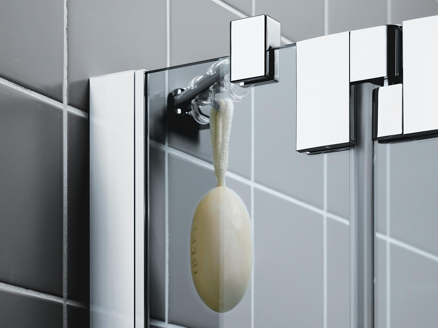 Kermi shower enclosure, FILIA XP wall hinge