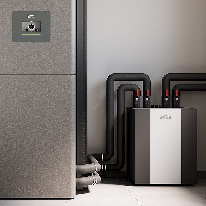 Wärmepumpe x-change dynamic terra pro von KERMI