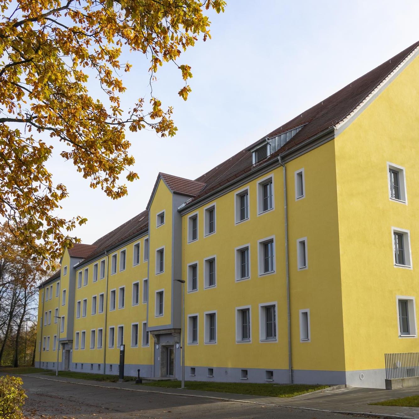Bajuwarenkaserne, Regensburg Kermi Duschdesign Referenzobjekt Bajuwarenkaserne, Regensburg