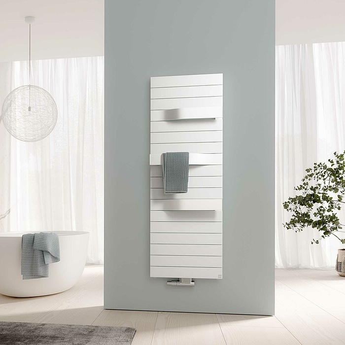 Radiateur design et de salle de bain Tabeo de Kermi – Faire l’expérience de la beauté et du confort réunis.