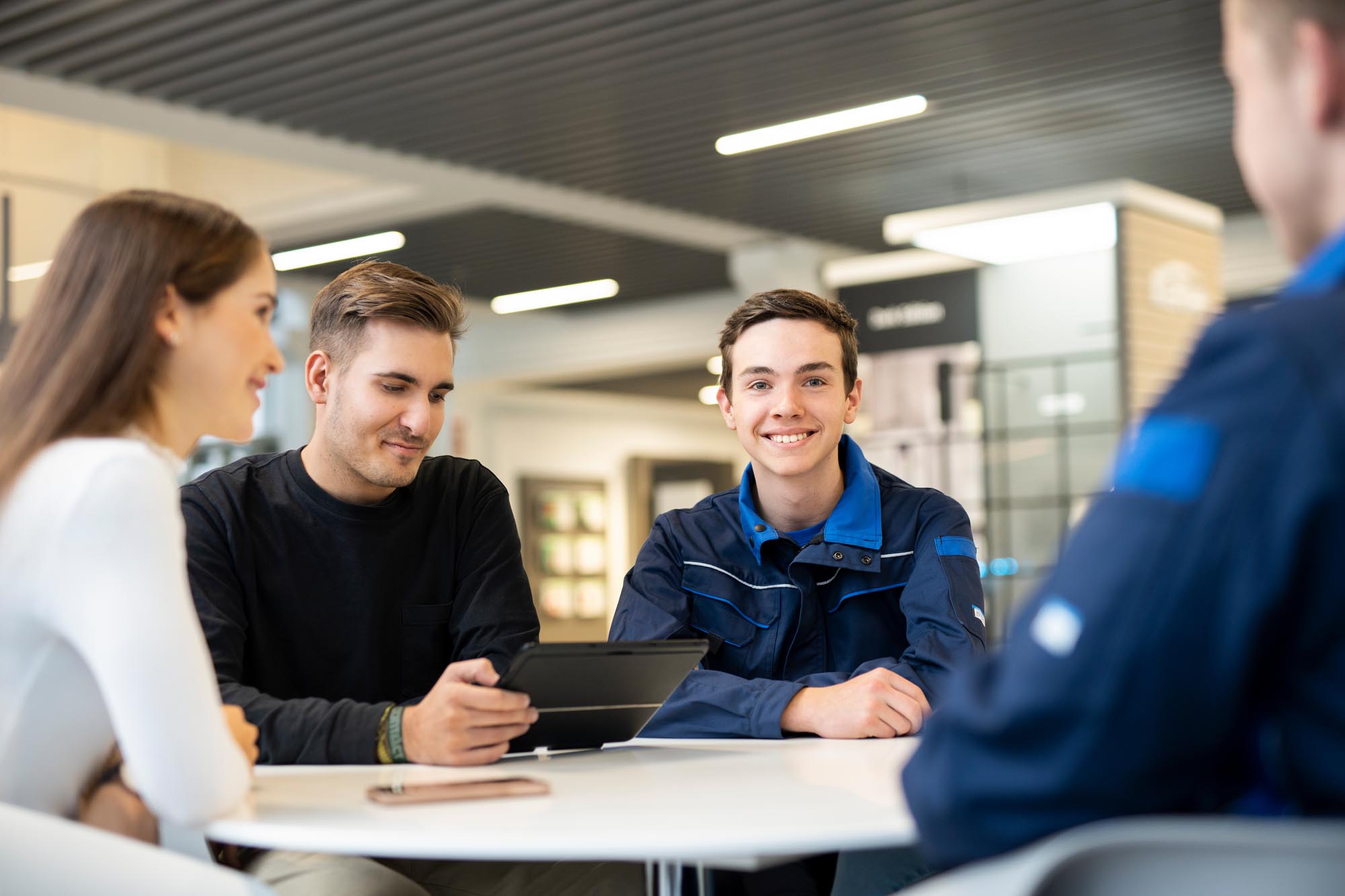 Apprentices at Kermi