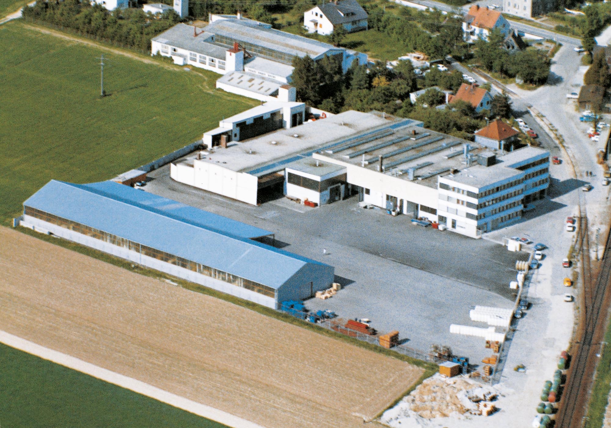 Site de production dans les années 70