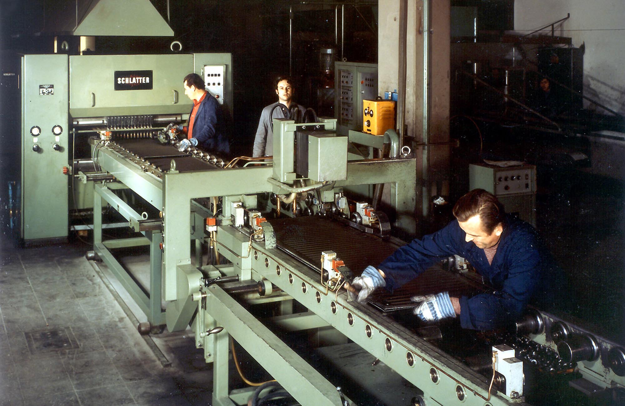 First fully automatic production line