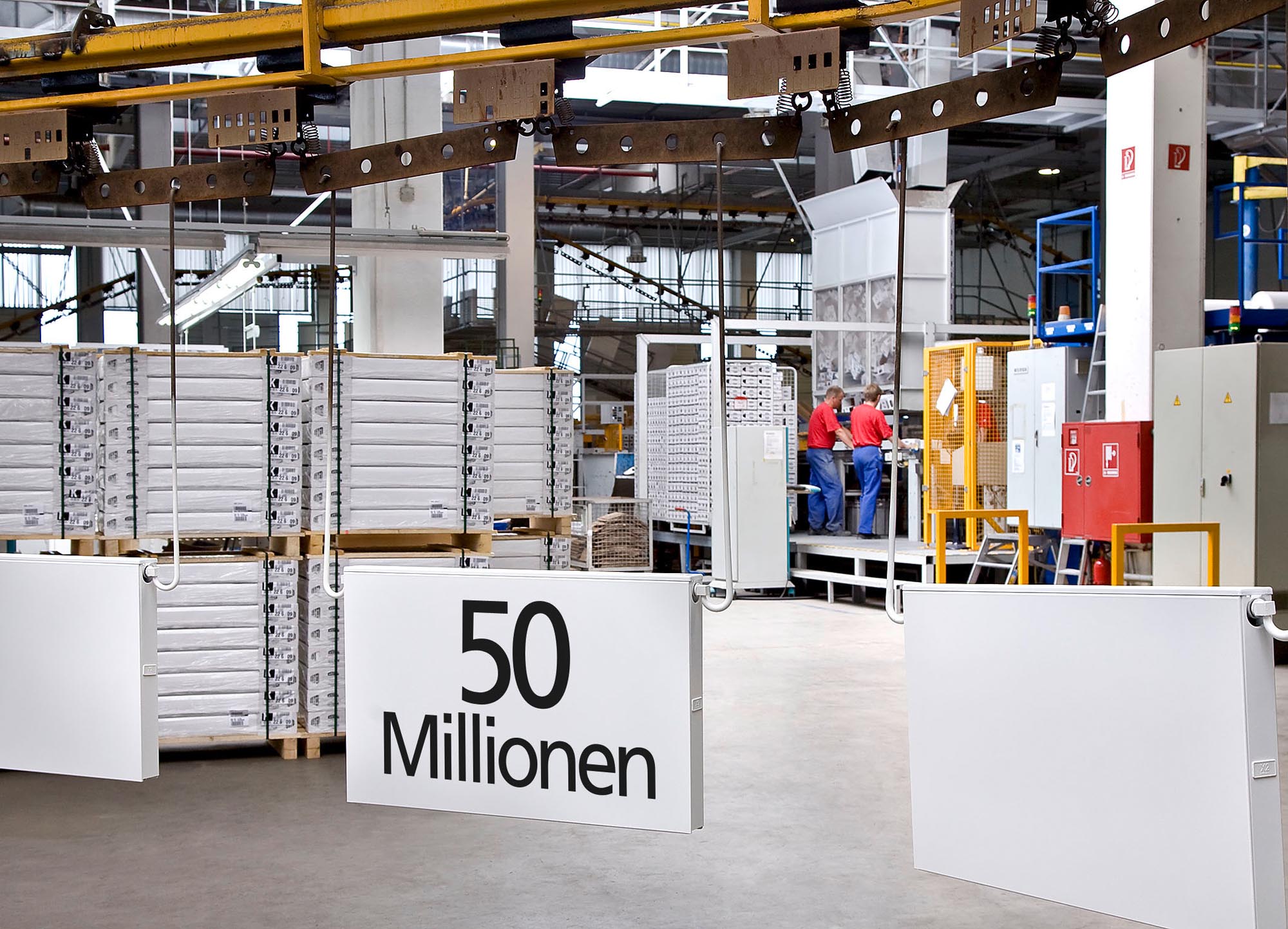 The 50 millionth steel panel radiator