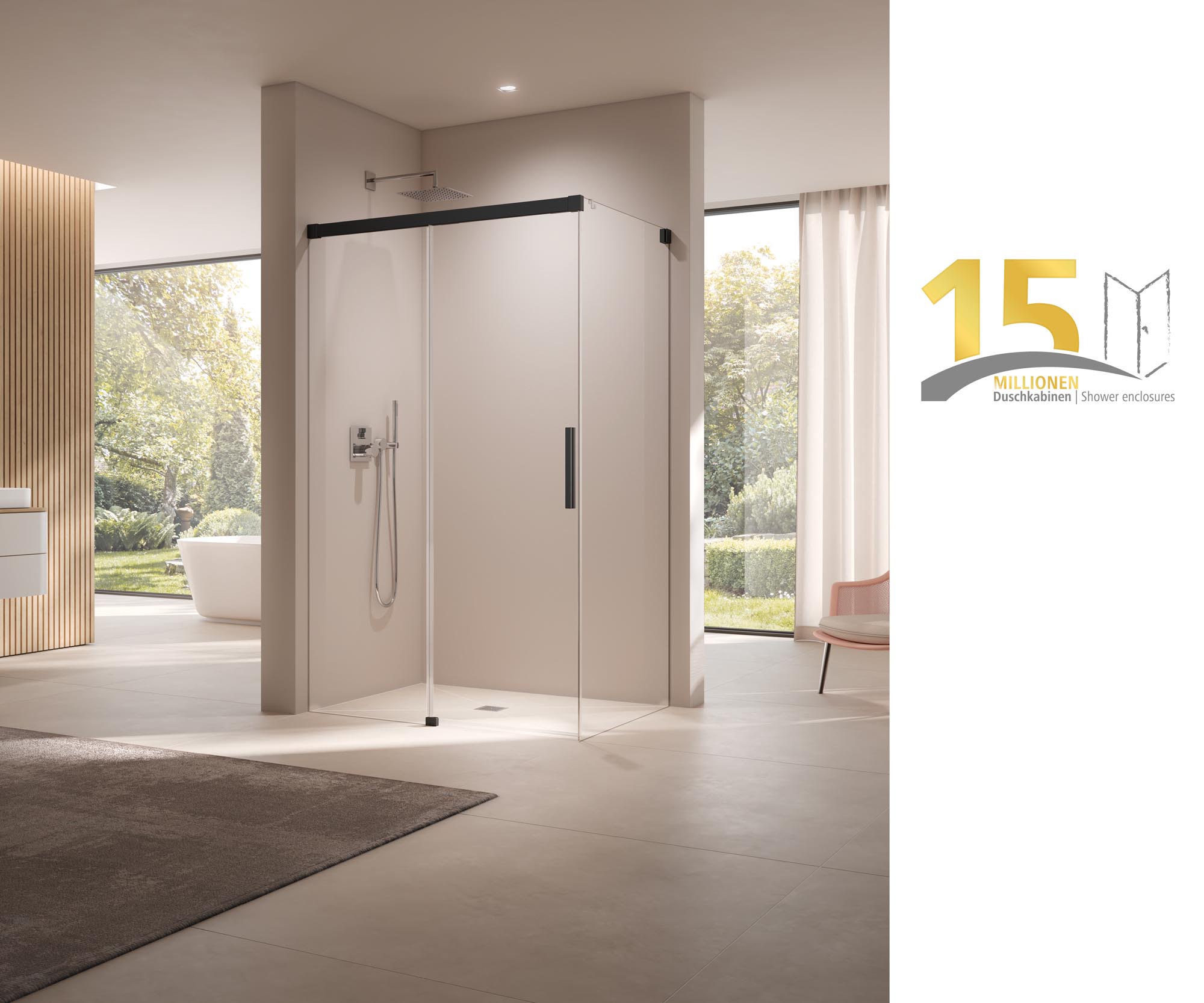 15 million Kermi shower enclosures