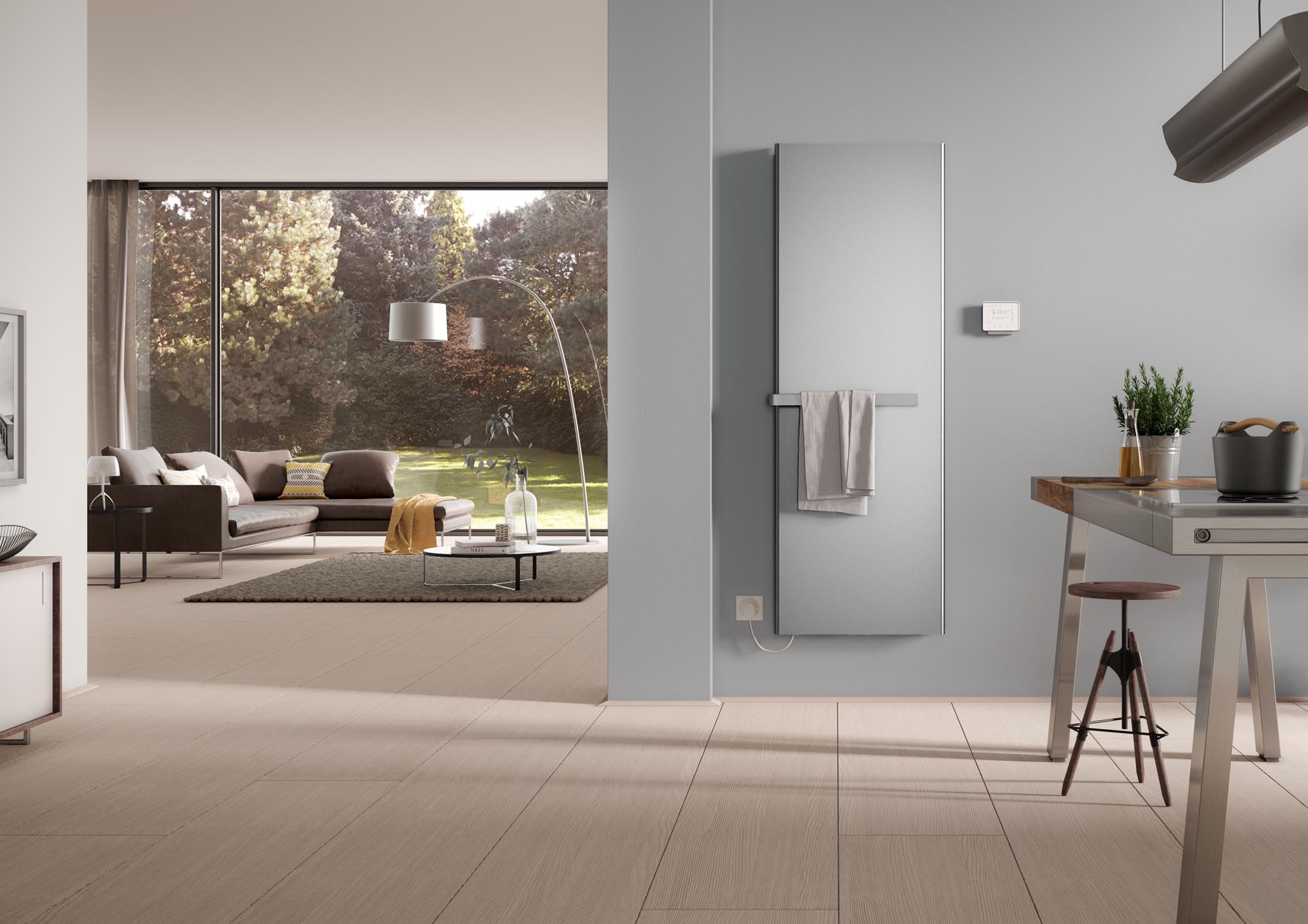 Designové a koupelnové radiátory Kermi Pateo – estetické a výkonné.