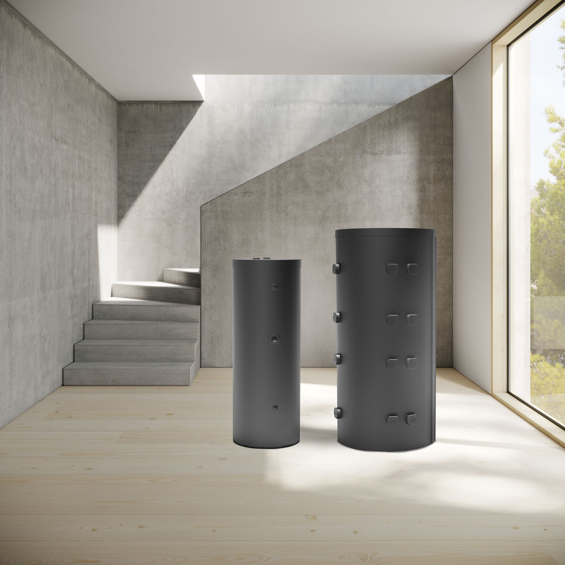 x-buffer compact und x-buffer cool Wärmespeicher KERMI x-buffer compact und x-buffer cool Wärmespeicher