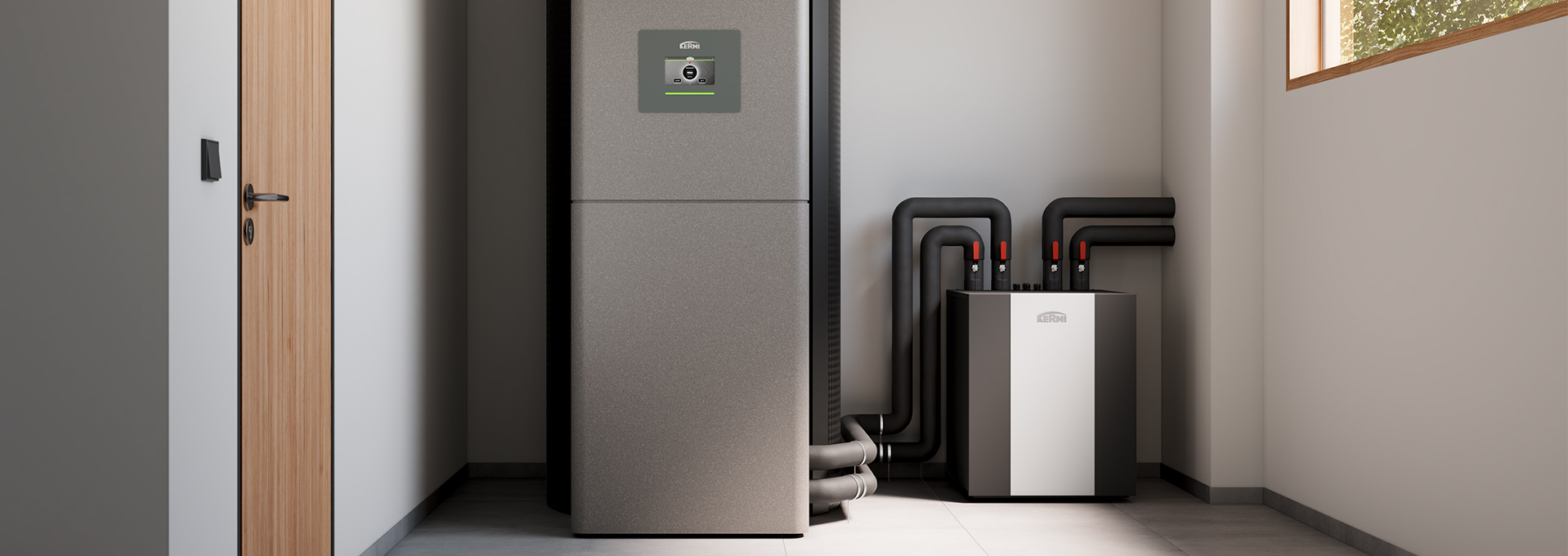 Wärmepumpe x-change dynamic terra pro von KERMI