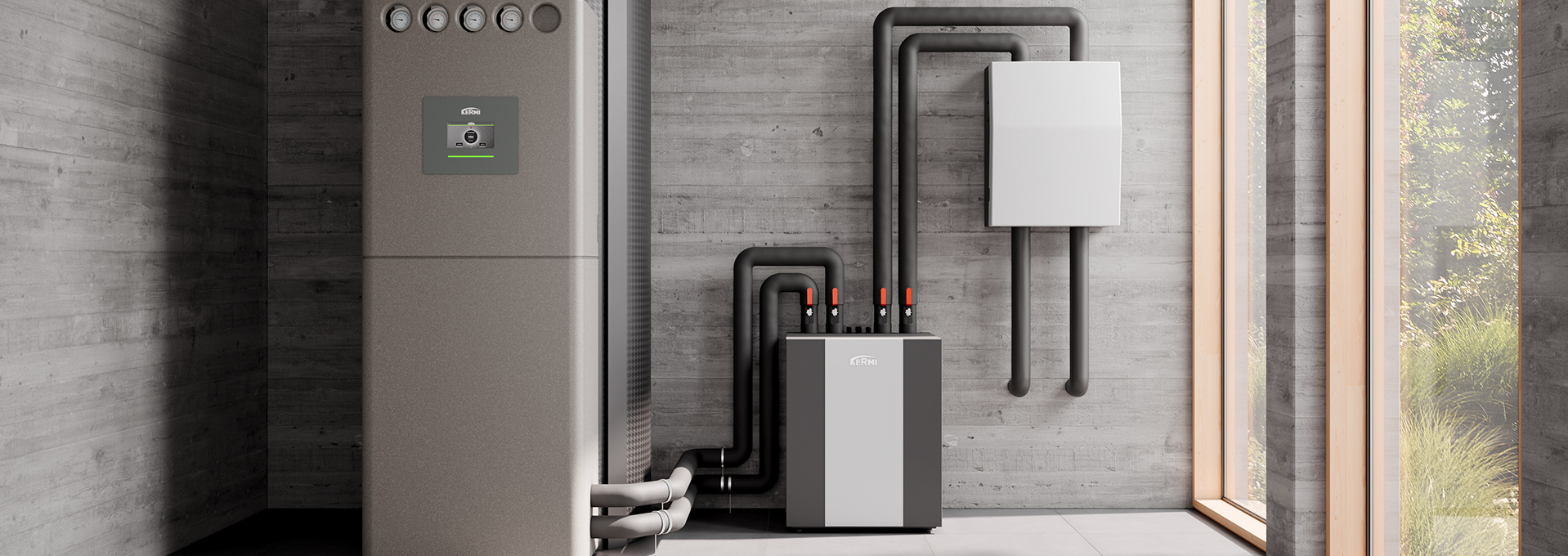 Wärmepumpe x-change dynamic water pro von KERMI