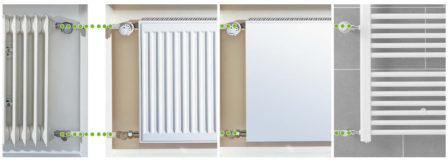 KERMI therm-x2 Profil Austauschheizkörper sind die schnelle und flexible Lösung für den Heizkörperaustausch.