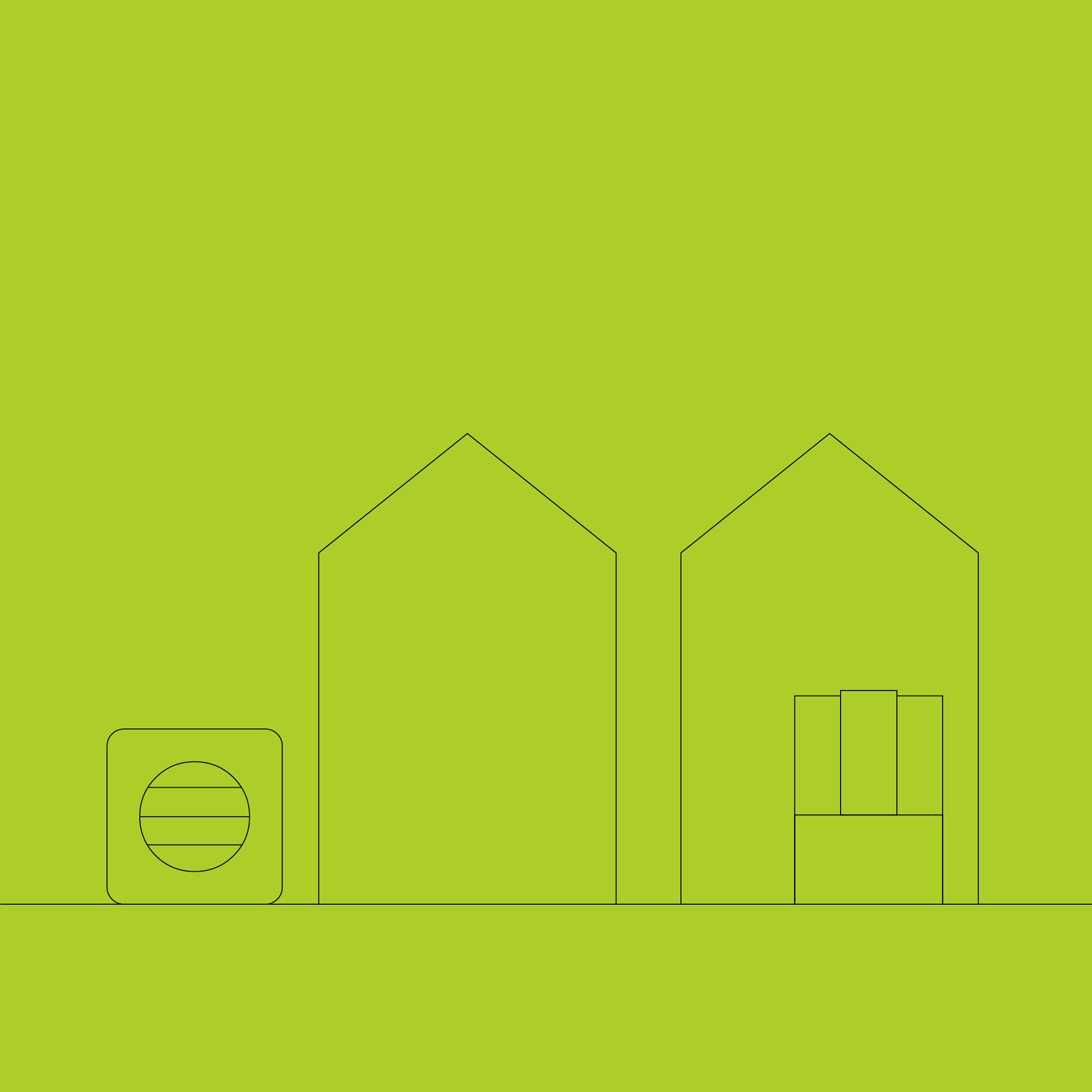 Wärmepumpe Innen- und Außenaufstellung