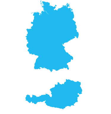 Kermi Landkarte Kundenservice Deutschland & Österreich