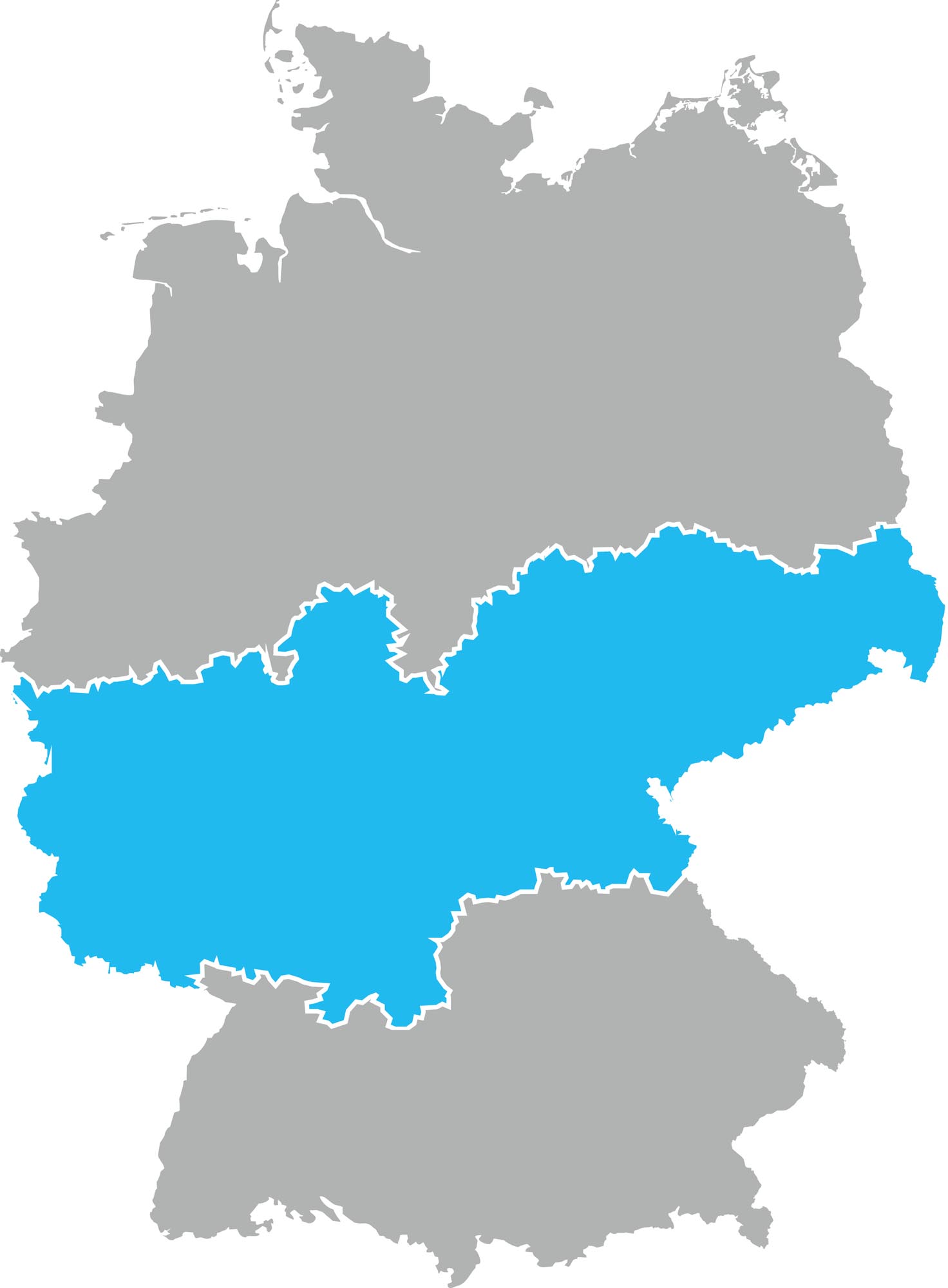 Kermi Landkarte Aufmaß & Montage Deutschland Mitte