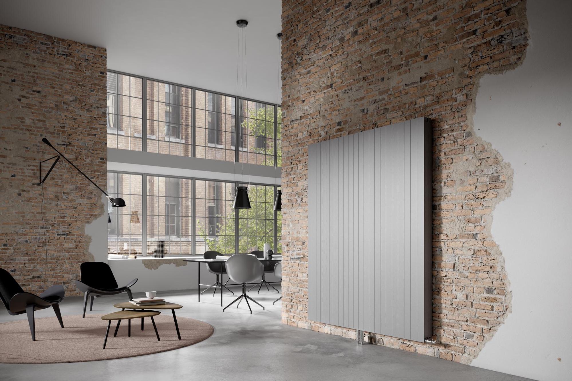 Вентильна нагрівальна стінка Kermi – для найвищих вимог до дизайну й теплового комфорту.