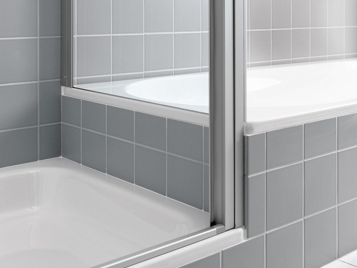 Kermi profile shower enclosure, IBIZA 2000 freely accessible corners