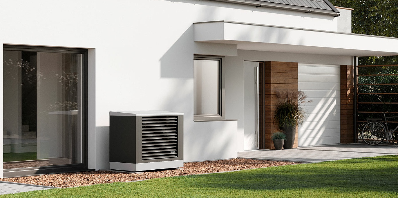 x-change dynamic pro AW E air/water heat pump for outdoor installation