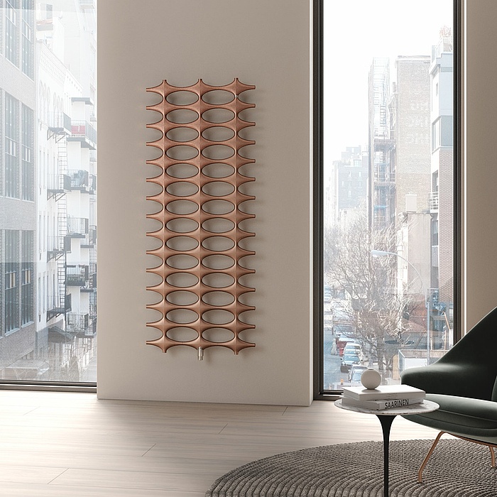 Kermi Ideos – īpašs dizaina radiators ar tikai tam raksturīgu mirdzumu.
