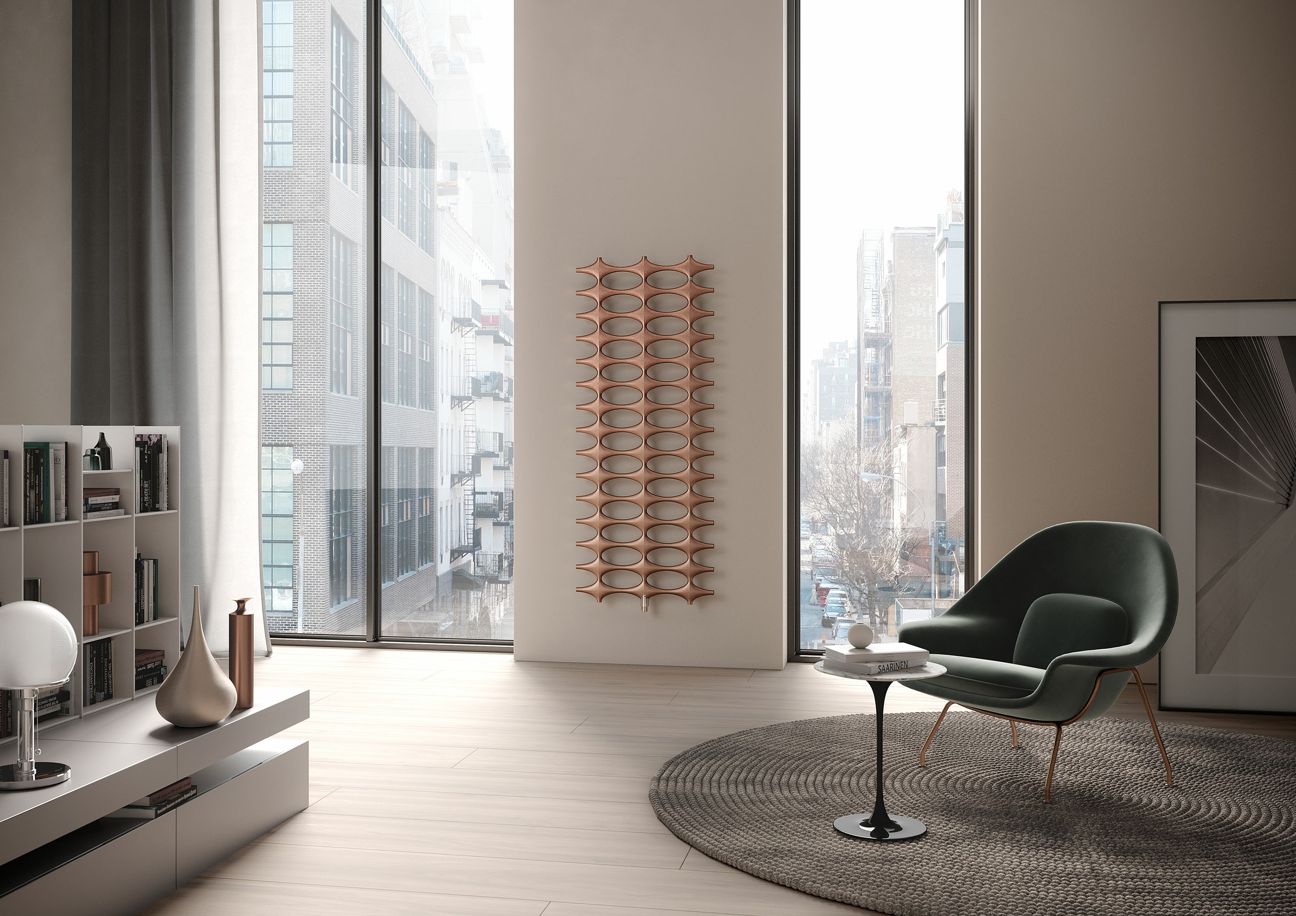 Kermi Ideos – īpašs dizaina radiators ar tikai tam raksturīgu mirdzumu.