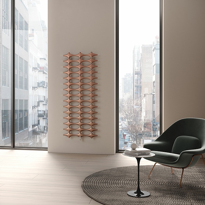 Kermi Ideos – Un radiateur design particulier au rayonnement caractéristique.