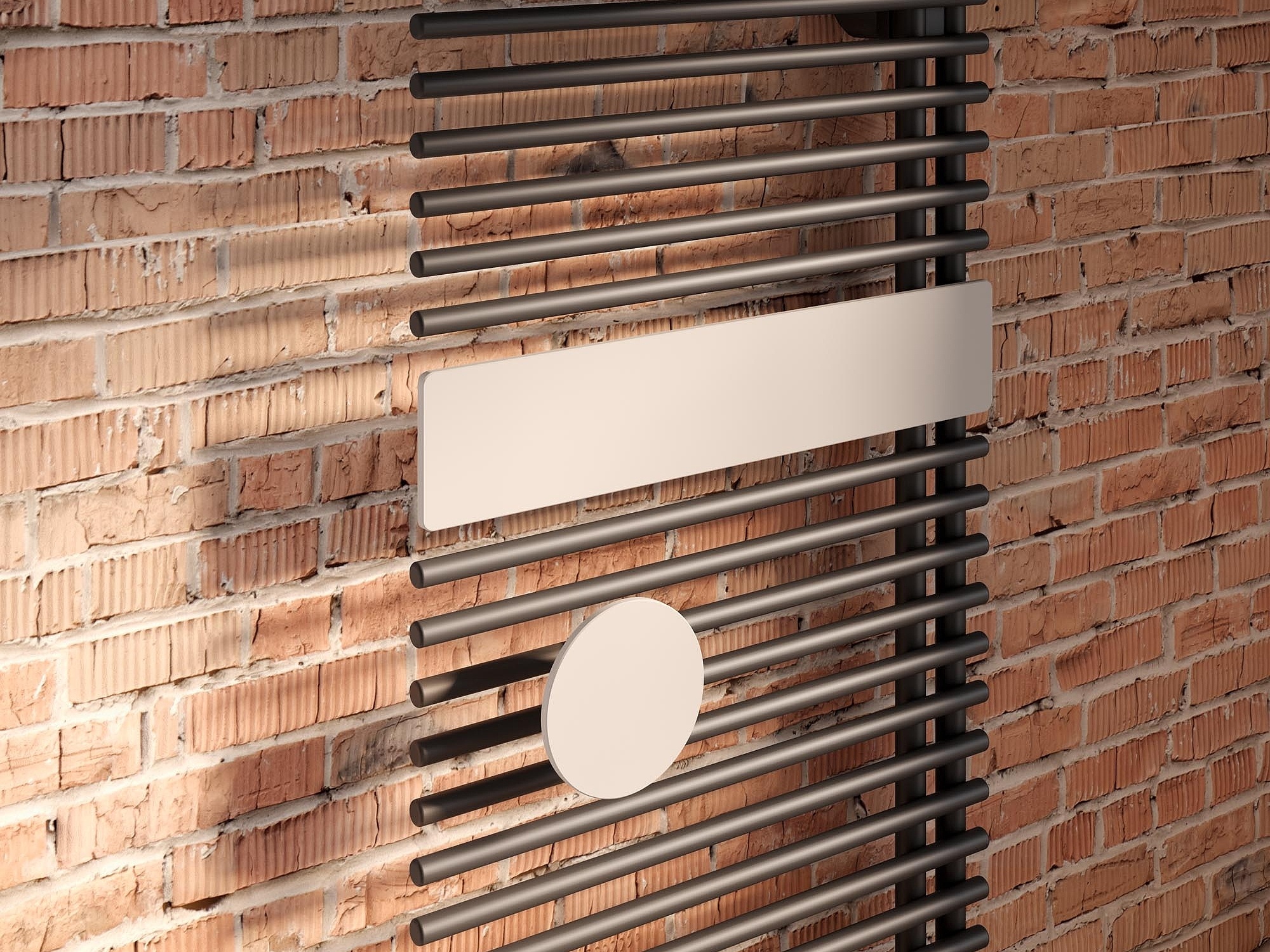 Kermi Credo Half round design and bathroom radiators, large choice of colours available for design element.