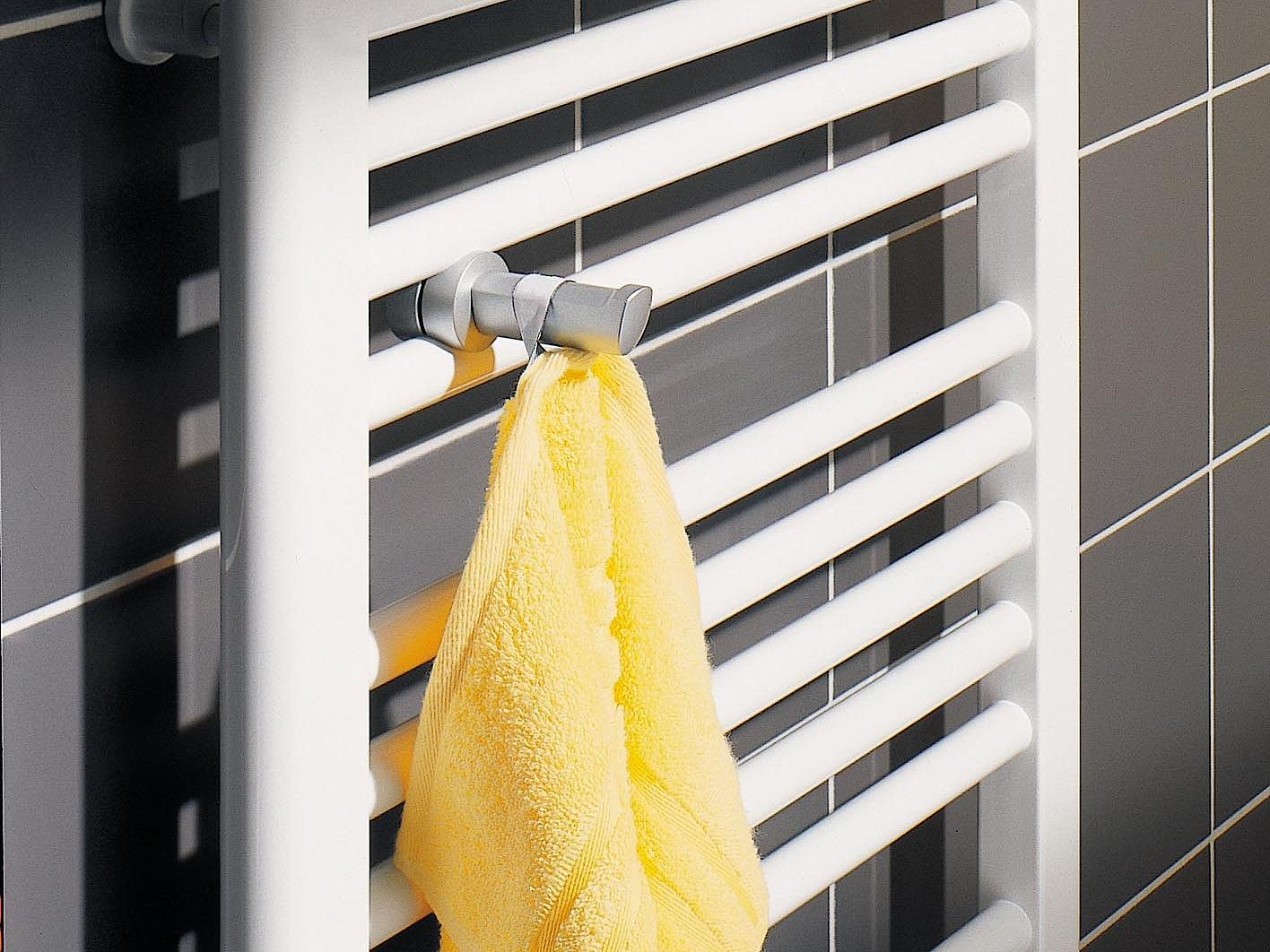 Towel hook for Kermi Basic plus design and bathroom radiators.