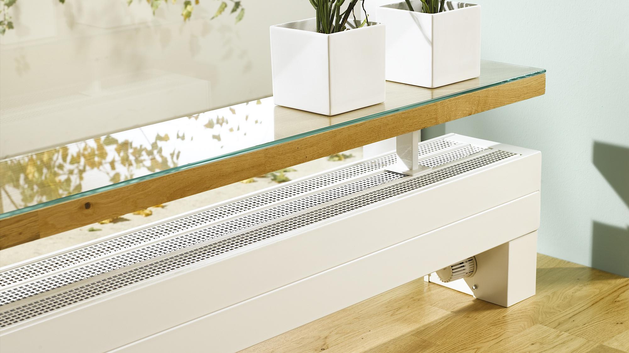 Kermi KNN convector. Elegant thermal comfort in a highly compact package.