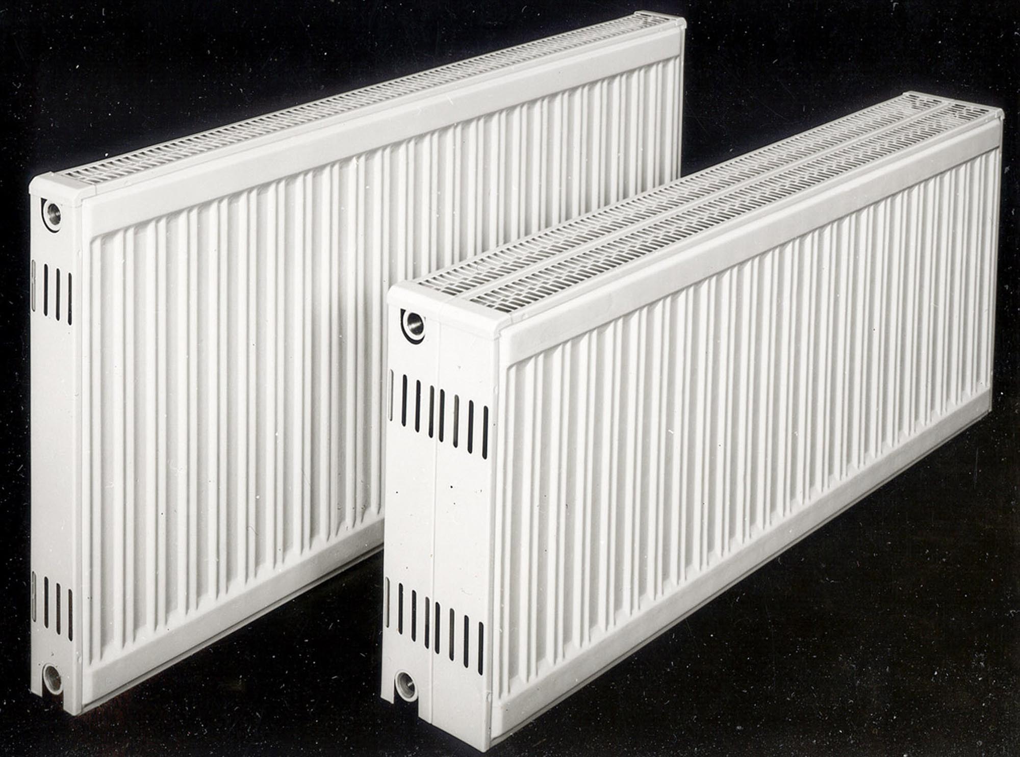 Steel panel radiators