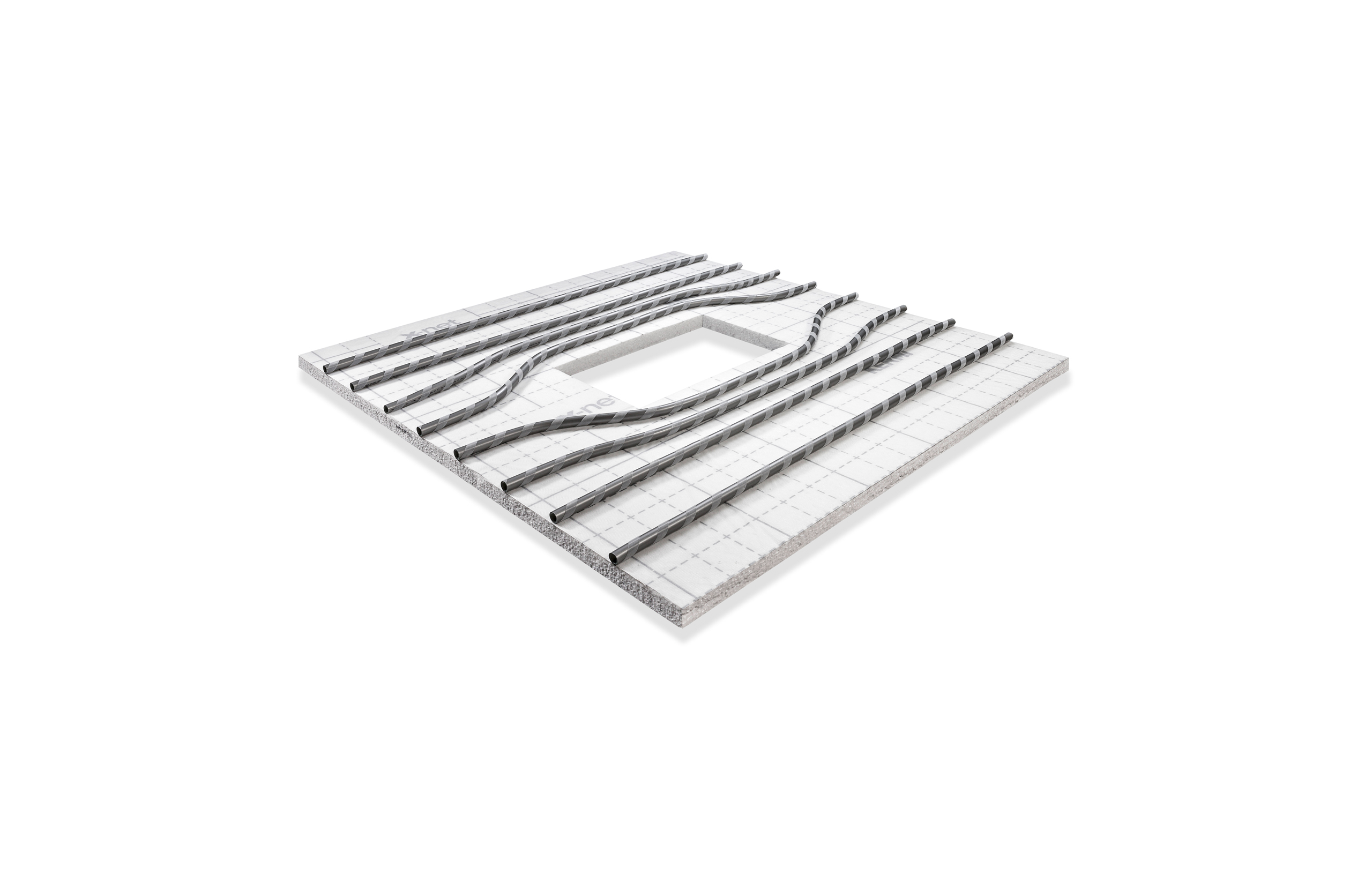 x-net C17 hook-and-loop system underfloor heating – the tool-free installation system.